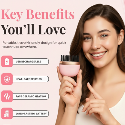 Mini Hair Straightening Comb